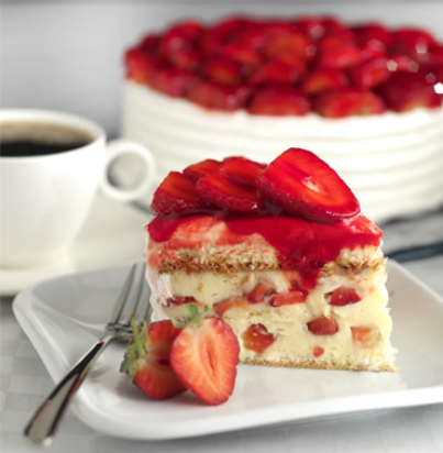Gateau a la fraise