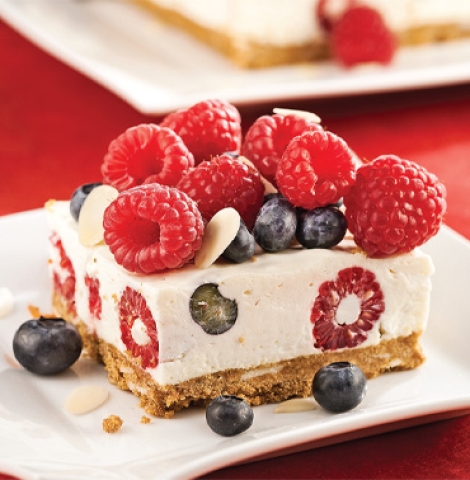 Gateau fromage aux fruit